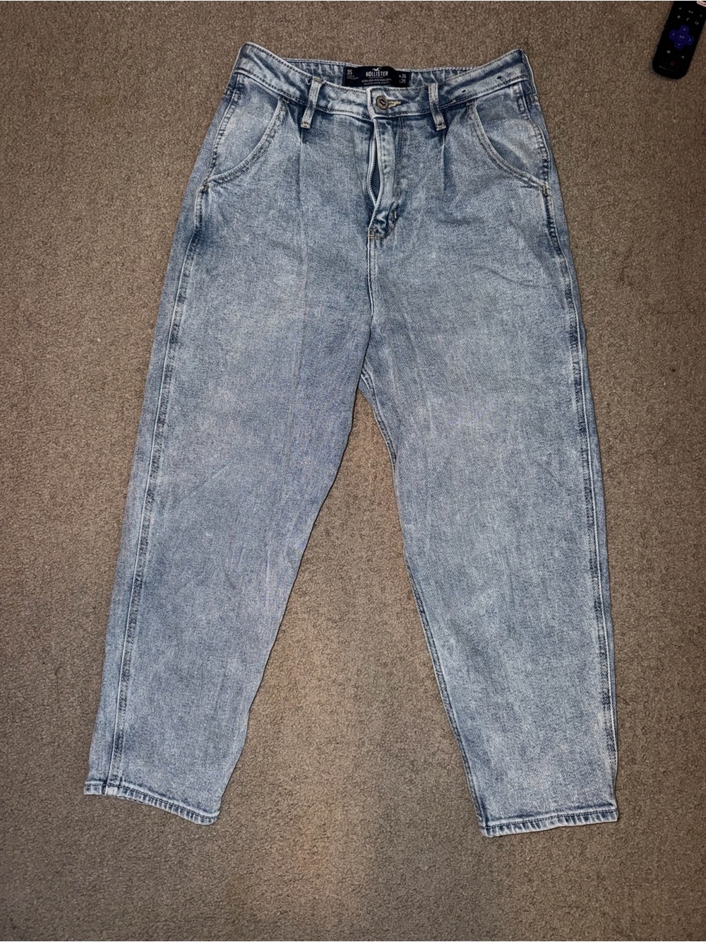 Hollister Light Blue High-Rise Women's Jeans